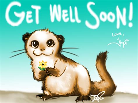 Gell well soon - A simple, genuine get-well message is the goal here. 1. We’ve really been missing you around the office. Hope you feel better soon! 2. I heard you’ve been under the weather and just wanted to let you know I’m thinking of you. Get well soon! 3. Sending you healthy, healing thoughts for a quick recovery. 